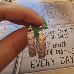 Crystal Stainless Steel Hoops